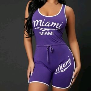 Miami Unitard Romper